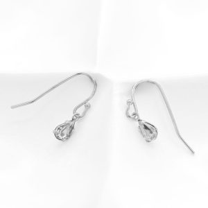 Clear Tear Drop Crystal