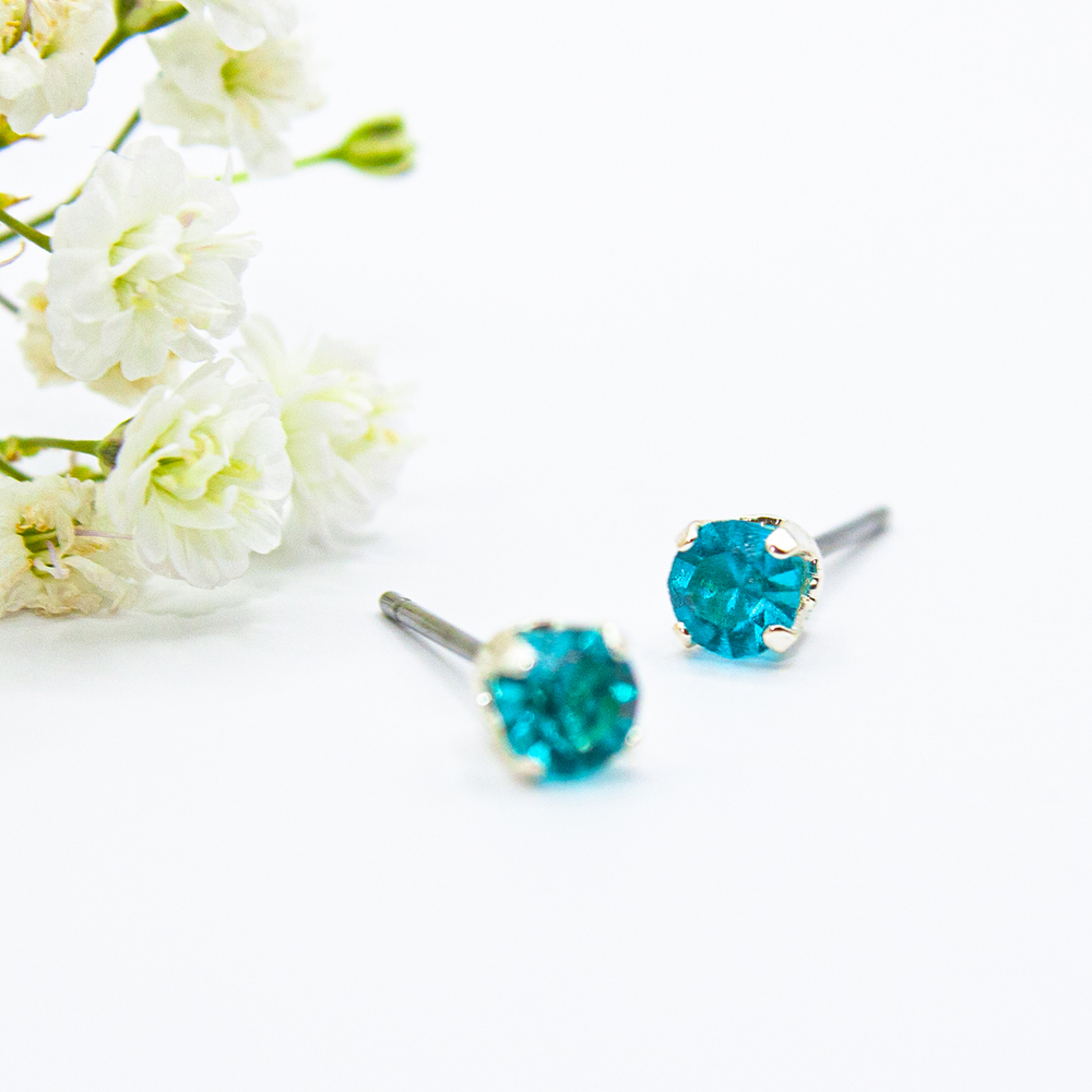 December Birthstone Earrings