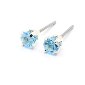 March Birthstone Earrings