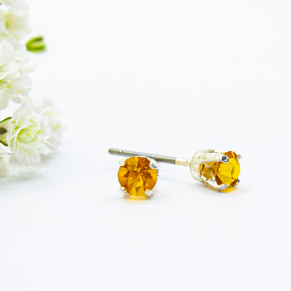 November Birthstone Earrings