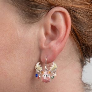 Reindeer Earrings with Bells