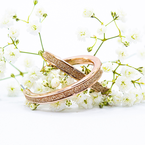 Rose Gold Earrings