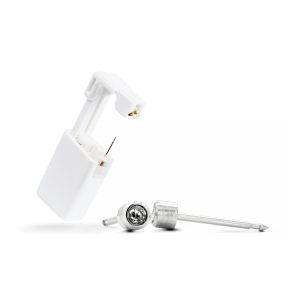 At Home Piercing Kit: Stainless Steel 2mm Crystal