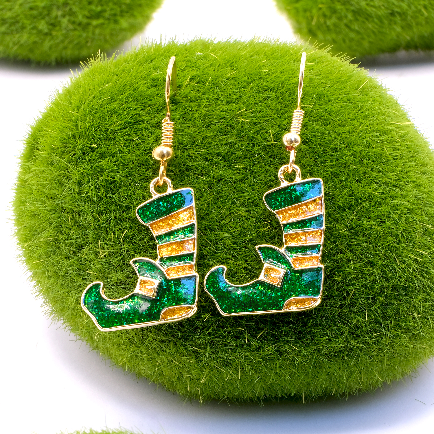 Leprechaun Boot Earrings - Image 3