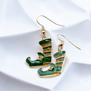 Leprechaun Boot Earrings