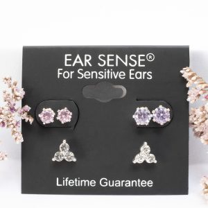 Pastel Essentials Crystal Stud Set